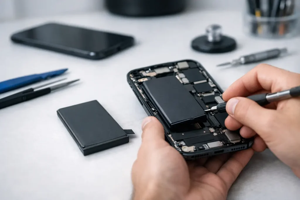 Changer batterie iPhone rapidement