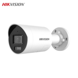 Caméra de Surveillance IA Hikvision DS-2CD2087G2H-LIU/SL (4mm) Mini Bullet 8MP Smart Hybrid Light, ColorVu & AcuSense Blanc