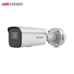 Caméra de Surveillance IA Hikvision DS-2CD2646G2HT-IZS Bullet 4MP DarkFighter & AcuSense Blanc