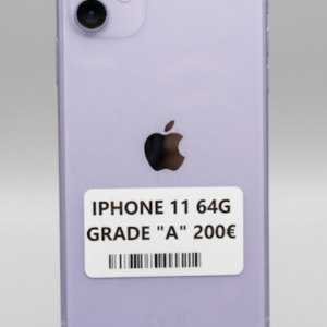 iPhone 11 64G grade A (garantie 1 an)