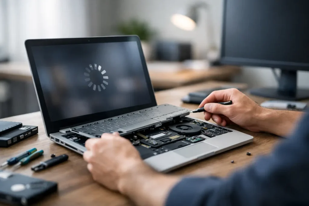 Réparation PC portable lent - que faire ?