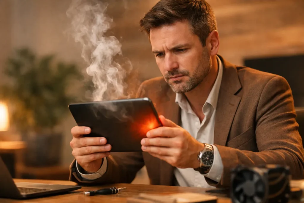 Résoudre une tablette qui surchauffe : que faire ?