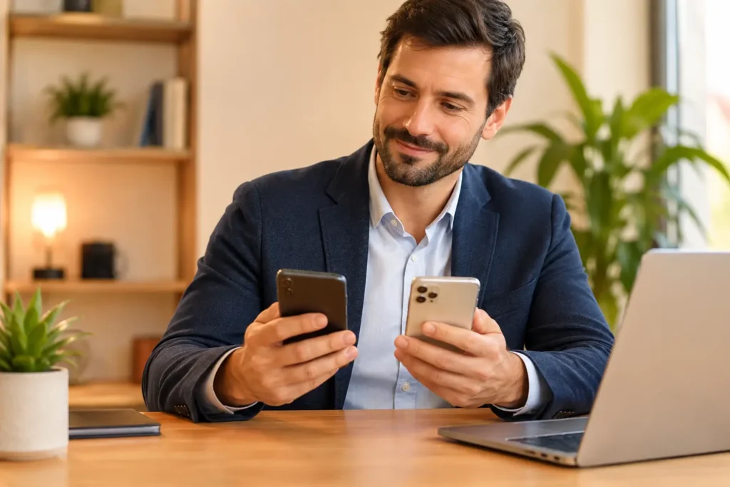 Transférer les données d’un smartphone sans perte