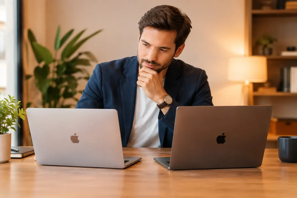 MacBook Air ou MacBook Pro : lequel choisir ?